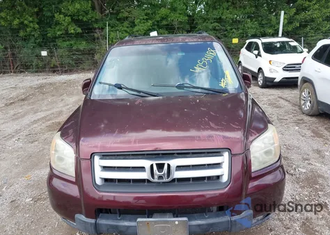 2007 Honda Pilot Ex-L из США, поврежденный, VIN 2HKYF18657H532289